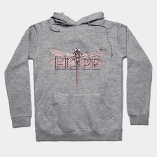 Hope in Nature - Dragonfly Hoodie